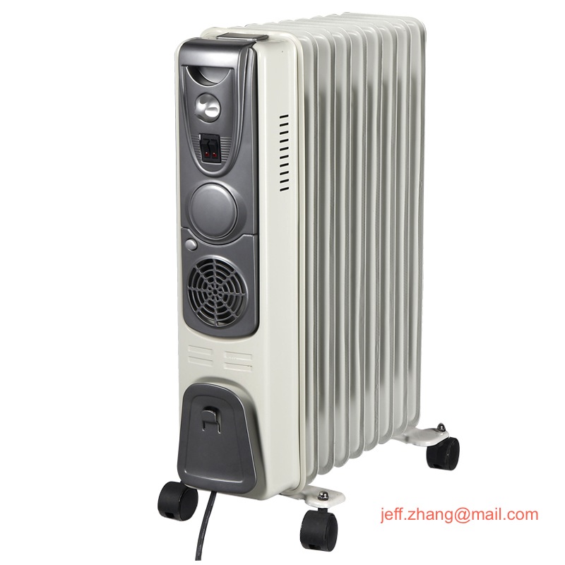 Oil-Filled Space Heater with Adjustable Thermostat