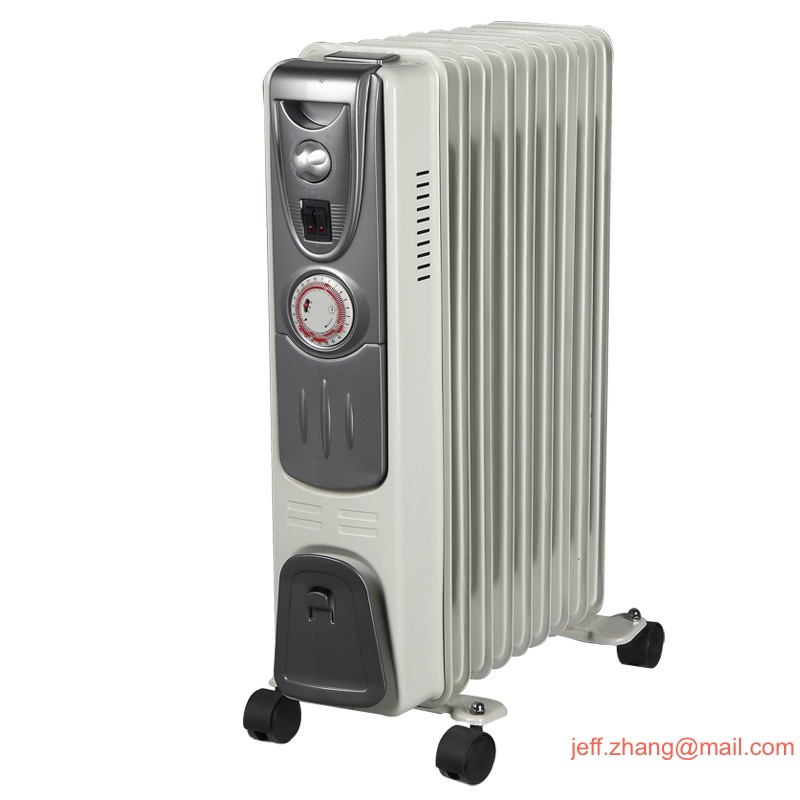 Oil-Filled Space Heater with Adjustable Thermostat