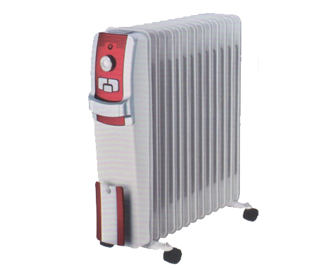 Oil-Filled Radiator with Adjustable Thermostat