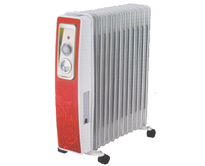 Oil-Filled Radiator Heater with Adjustable Thermostat