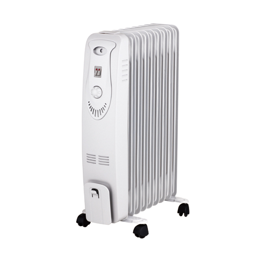 Oil-Filled Radiator Heater with Adjustable Thermostat