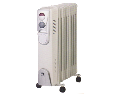 Oil-Filled Radiator with Adjustable Thermostat