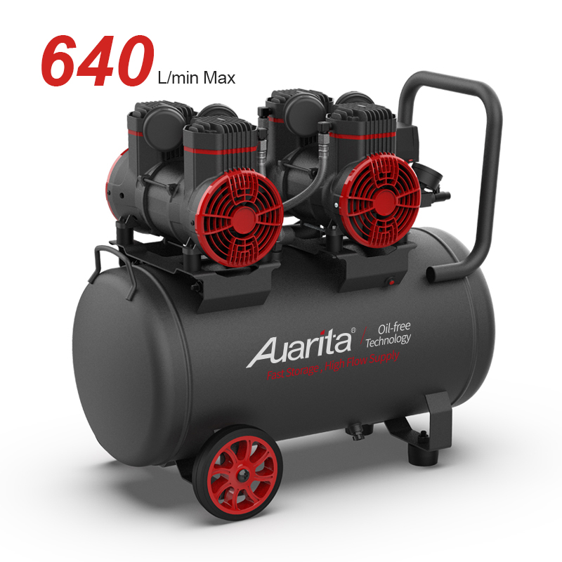 Oil-Free Air Compressor with 55L Tank