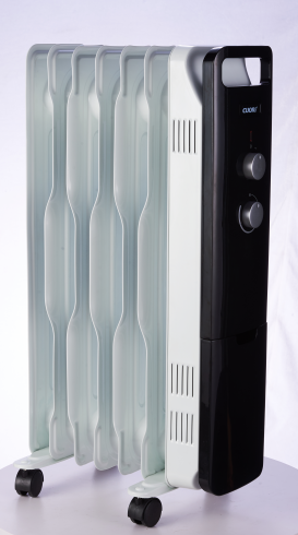 Oil-Filled Radiator Heater with Adjustable Thermostat