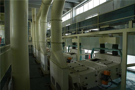 Cleaning and stone removing machinery units