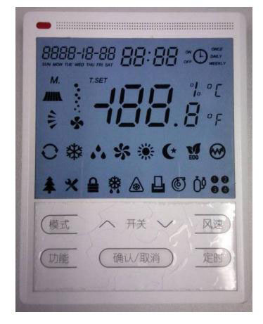 Digital wall controller interface