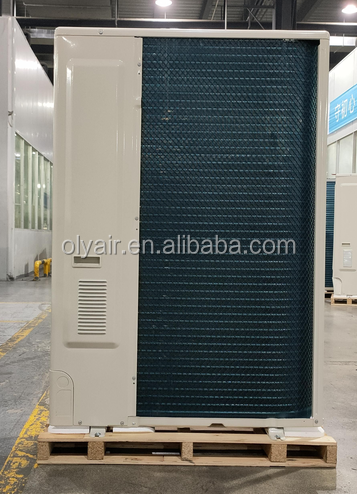 Floor standing air conditioner unit in a modern interior
