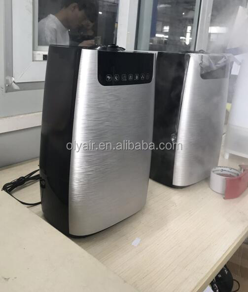 Side profile of the humidifier unit