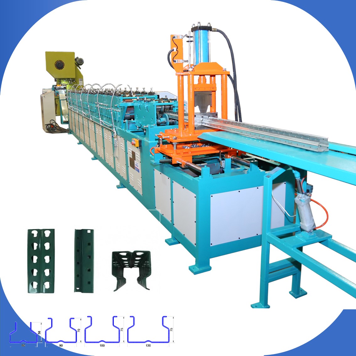 Omega Rack Upright Roll Forming Machine - Image 3