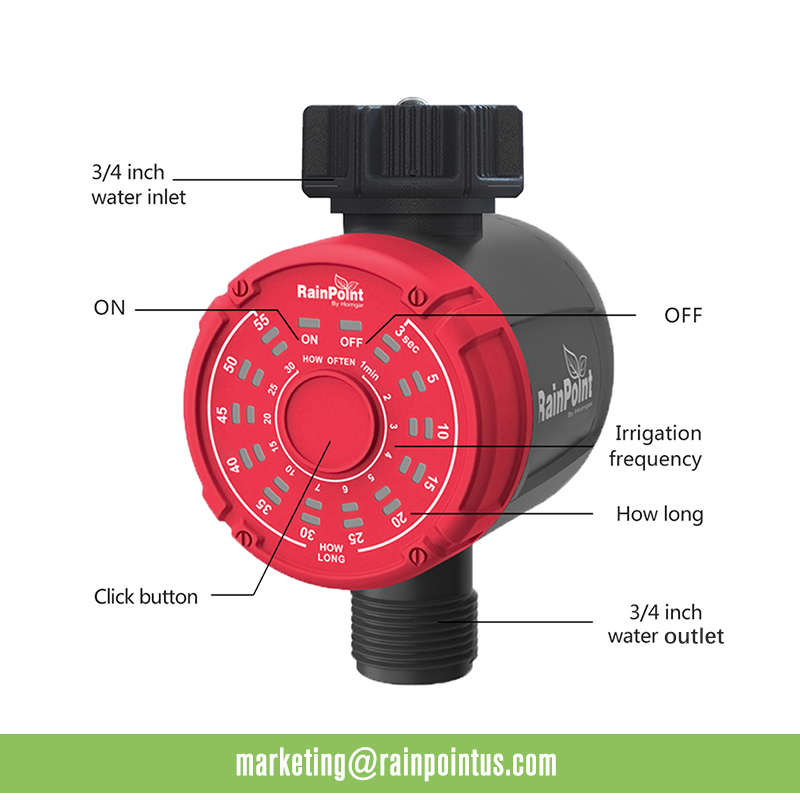 Misting System Tap Timer