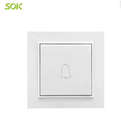 Single Gang Doorbell Push Button Wall Switch