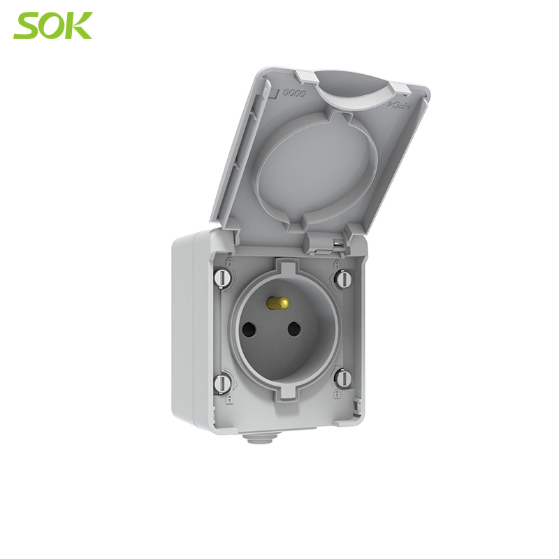 Surface Mount French Standard Power Outlet