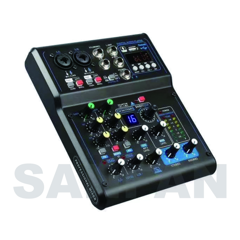 Digital Audio Mixer for Live Broadcasting