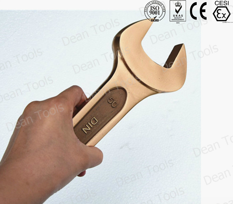 Non-Sparking Striking Open End Wrench