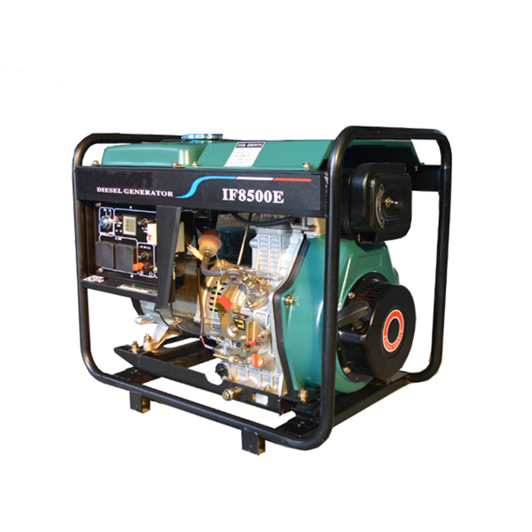 Open type 7kva diesel generator electric start - Image 3