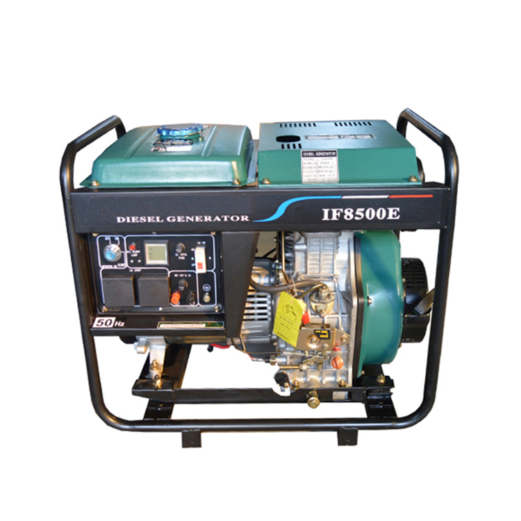 Open type 7kva diesel generator electric start - Image 2