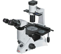 High-Resolution Research Microscope with Integrated Camera