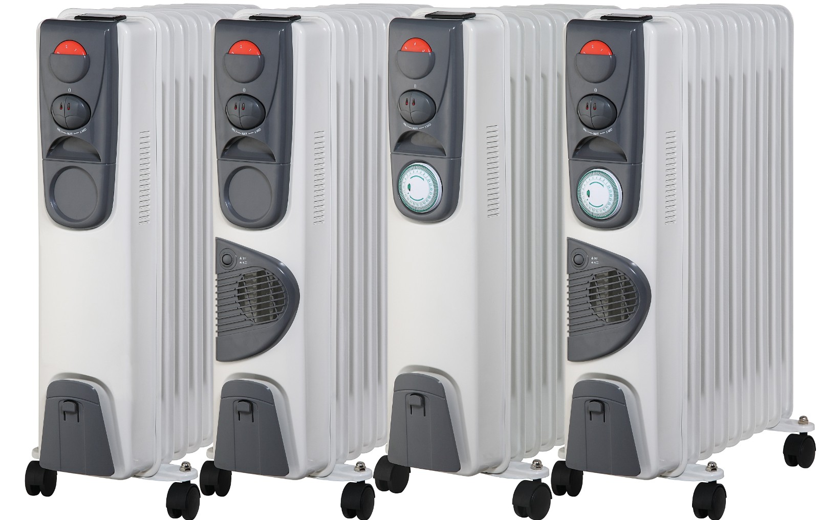 Oil Filled Radiator with Timer and Turbo Fan