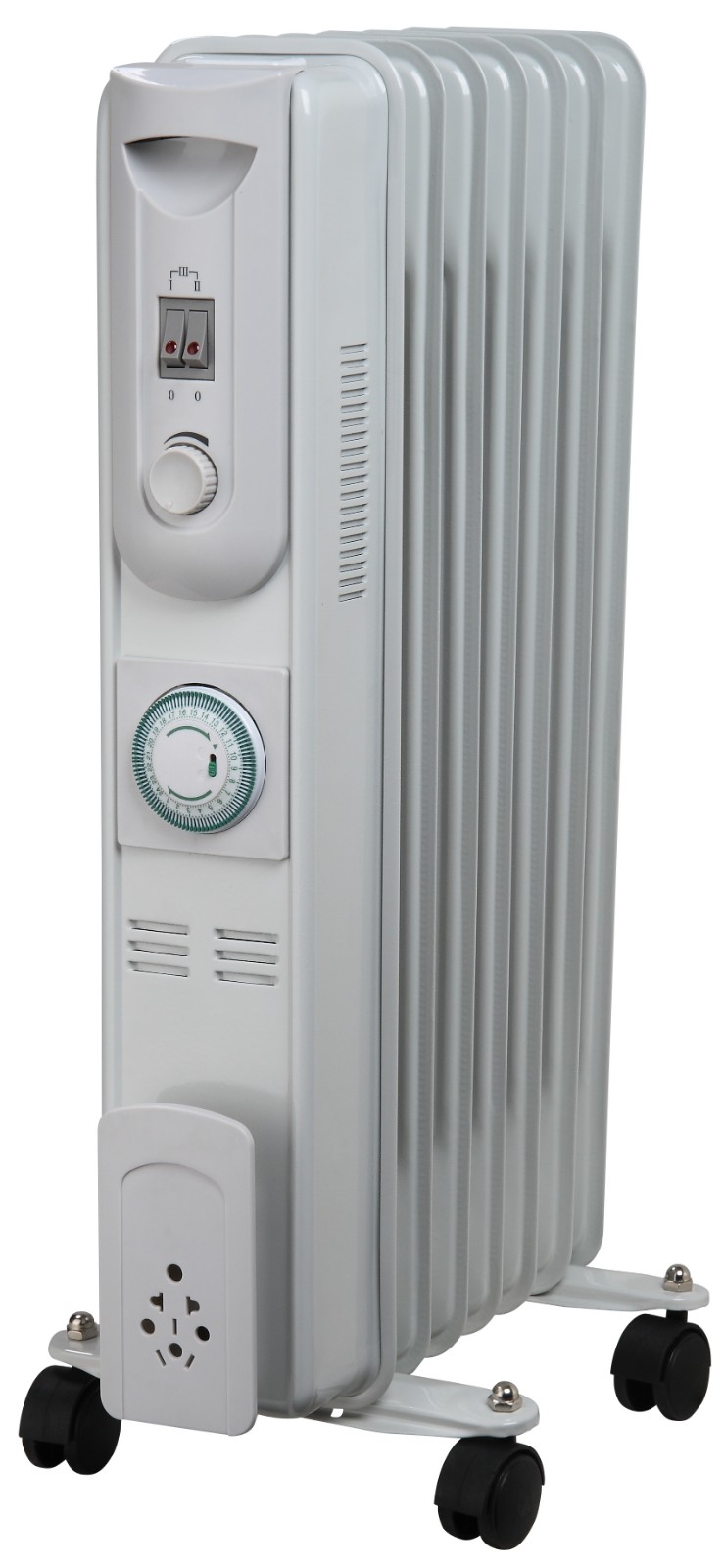 Oil-Filled Radiator with 24-Hour Timer