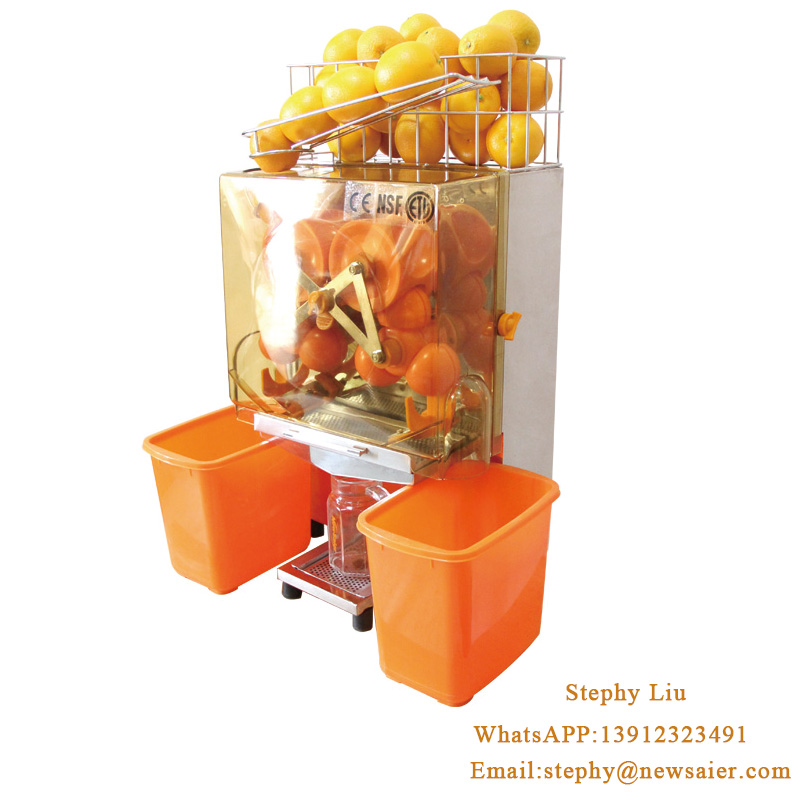 Commercial Automatic Orange Juice Extractor