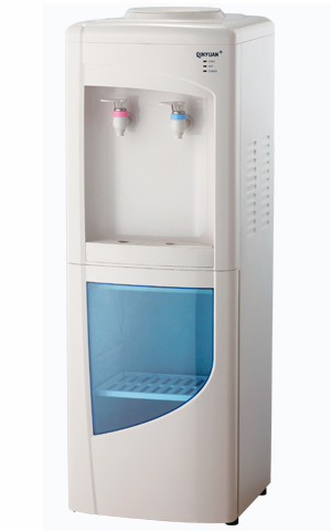Freestanding Hot and Cold Water Dispenser with Storage