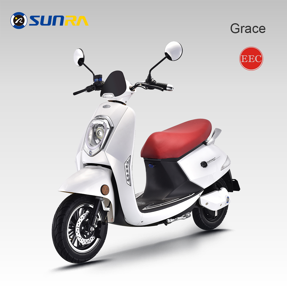 original manufacturer Sunra electric scooter 2 li batteries electric motorcycle adult 2 wheel escoot - Image 3