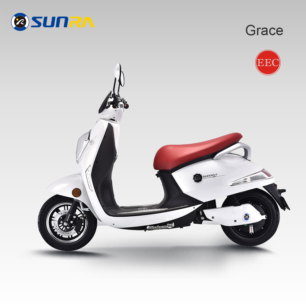 original manufacturer Sunra electric scooter 2 li batteries electric motorcycle adult 2 wheel escoot - Image 2