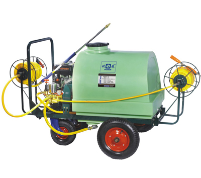Agricultural Power Sprayer with Hose Reel