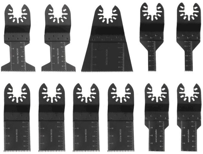 High-Carbon Steel Oscillating Multi Tool Blades for Wood and Plastic