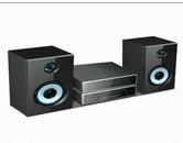 Stereo Audio System with Bookshelf Speakers