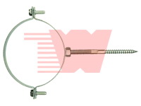 Pipe Clamp with Wood Screw