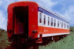 Vintage Passenger Train Car