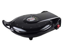 Electric Pizza Maker with Non-Stick Surface