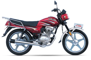 Commuter Motorcycle with Luggage Rack
