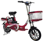 Electric Step-Through Bicycle for Urban Commuting