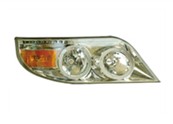 Motorcycle Headlight Assembly with Turn Signal