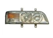 Motorcycle Headlight Assembly with Turn Signal