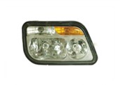 Motorcycle LED Headlight with Turn Signal
