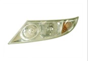 Motorcycle Headlight Assembly with Turn Signal
