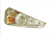 Motorcycle Headlight Assembly with Turn Signals