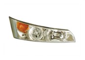 Motorcycle Headlight Assembly with Turn Signal
