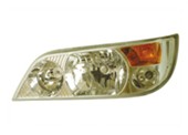 Motorcycle Headlight Assembly with Turn Signal
