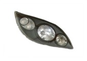 Motorcycle Headlight Assembly with Multi-Lens Design