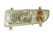 Motorcycle Headlight Assembly with Turn Signal