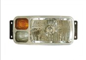 Motorcycle Headlight Assembly with Integrated Turn Signal