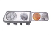Motorcycle Headlight Assembly with Turn Signals