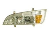 Motorcycle Headlight Assembly with Turn Signal