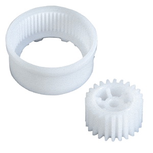 Motorcycle Gear Set with Plastic Ring and Spur Gears