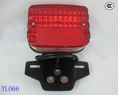 LED Motorcycle Tail Light with Mounting Bracket