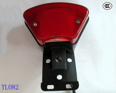 Motorcycle Tail Light Assembly with Mounting Bracket